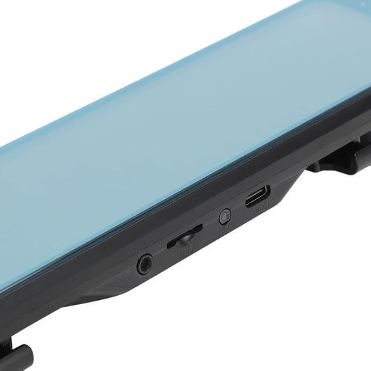 Mirror Dash Cam 10 inch, 4K Front and Rear View Mirror Camera, Backup Camera, Motion Detection, Loop Recording, Night Vision, Real Time Reverse Image, 128GB Supported