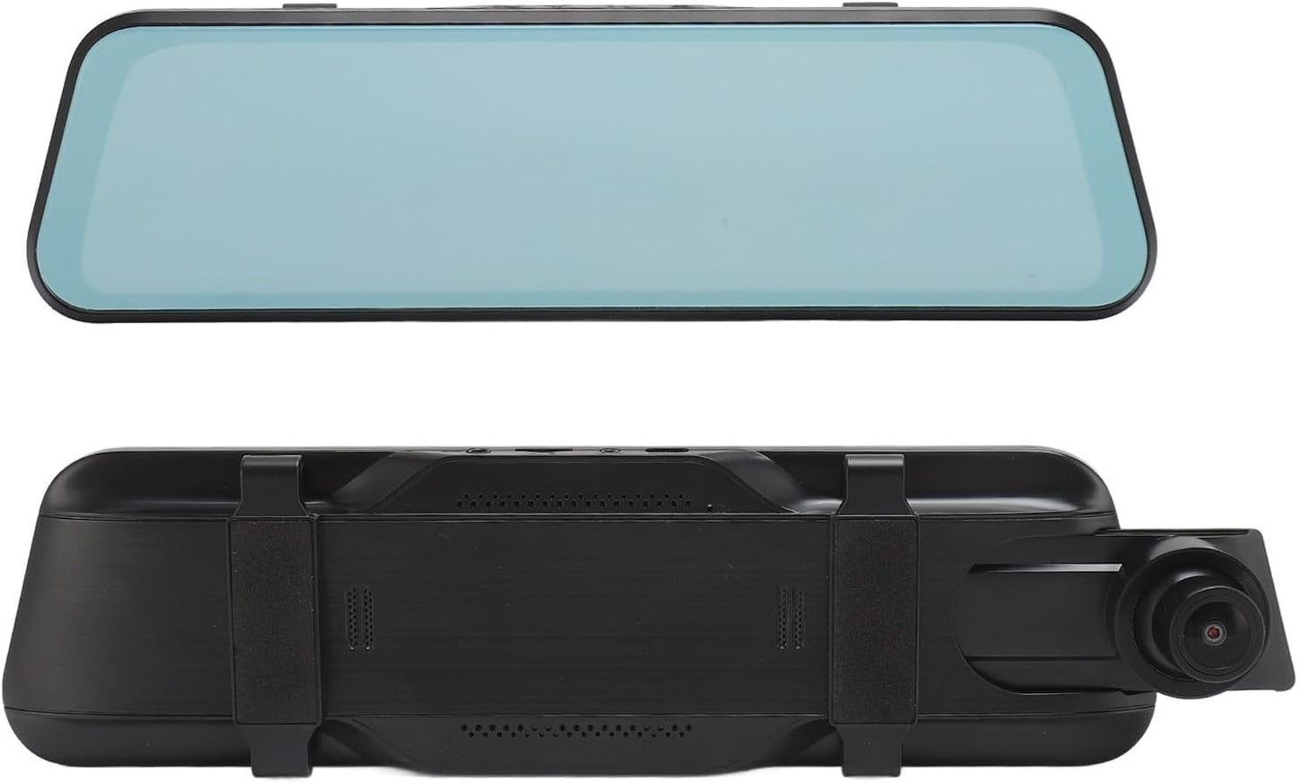 Mirror Dash Cam 10 inch, 4K Front and Rear View Mirror Camera, Backup Camera, Motion Detection, Loop Recording, Night Vision, Real Time Reverse Image, 128GB Supported