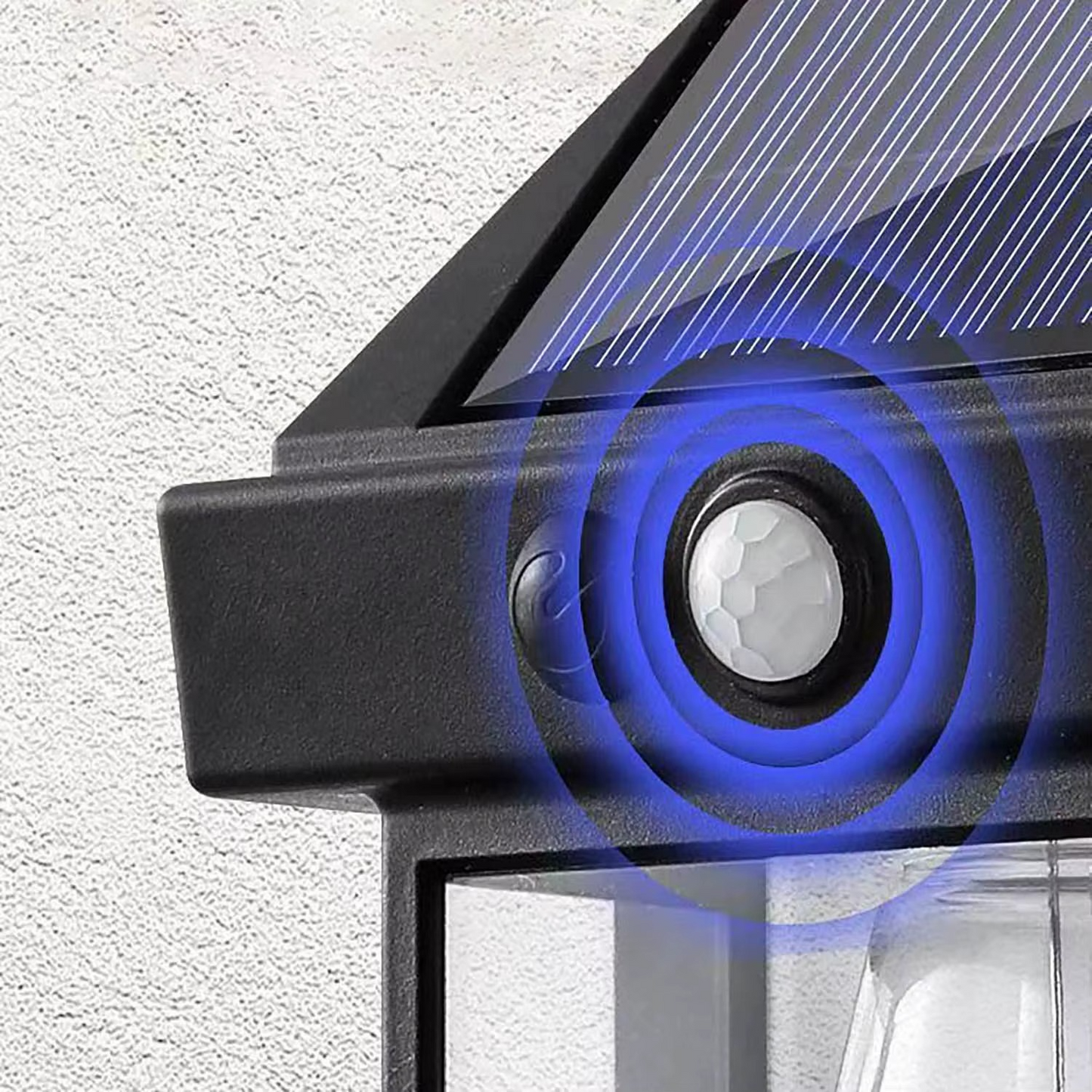 Outdoor Solar Wall Light Waterproof Tungsten Induction Home Garden Wall Light Villa Lighting Night Lights