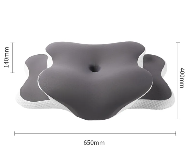 Cervical Pillow Memory Foam | Butterfly Shape Neck Support Ergonomic Design