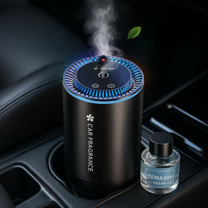 Smart Car Diffuser, Fragrance & Air Purifier with Ambient & Star Lighting