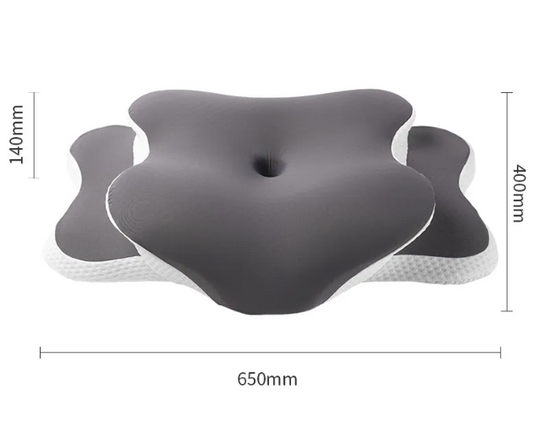 Cervical Pillow Memory Foam | Butterfly Shape Neck Support Ergonomic Design