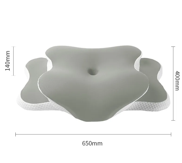 Cervical Pillow Memory Foam | Butterfly Shape Neck Support Ergonomic Design