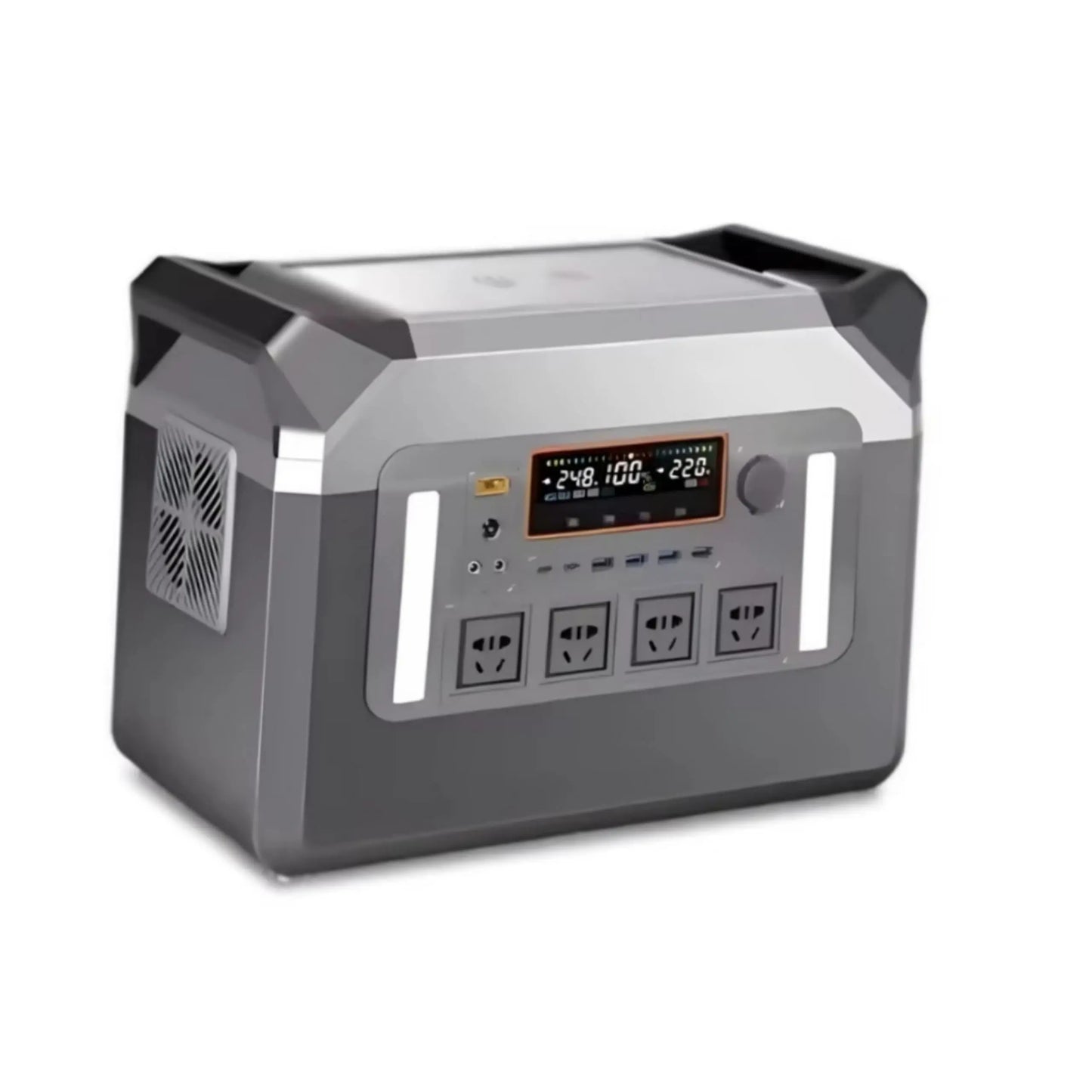 Lc Star 2000W Portable Power Station For Emergencies, Outdoors, Power Backup, Remote Areas(Solar Panel not included)