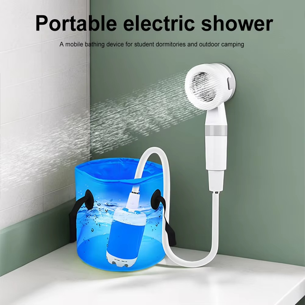 Portable Rechargeable Shower For Outdoors, Travel, Camping
