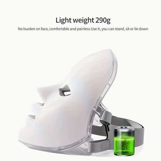 Red Light Therapy LED Face Mask for Anti-Aging | Professional Skin Rejuvenation