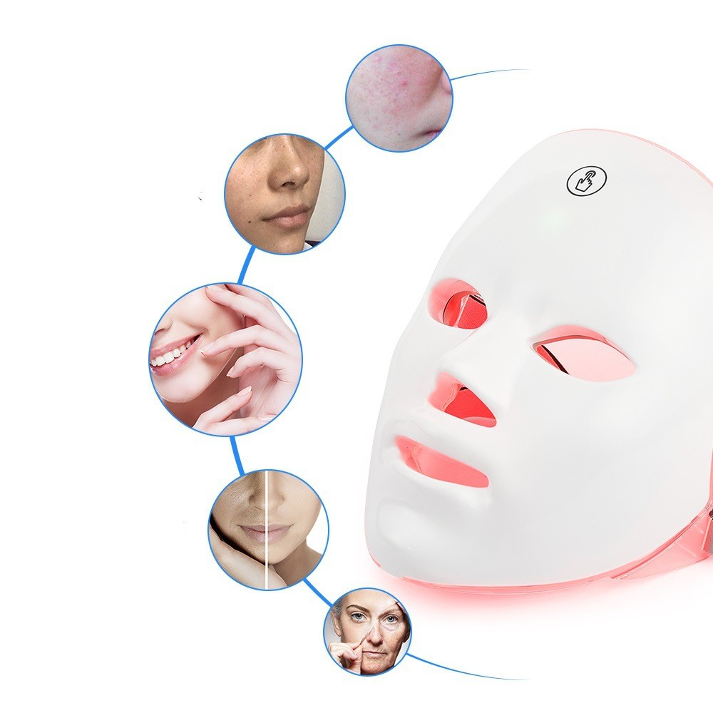 Red Light Therapy LED Face Mask for Anti-Aging | Professional Skin Rejuvenation