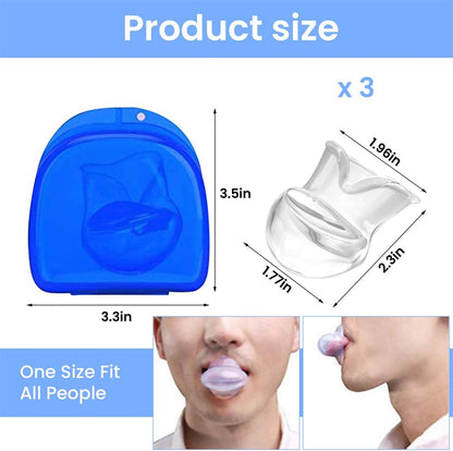 Anti-snoring Tongue Retainer For Mouth Snorers